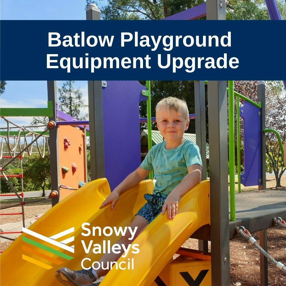 Batlow Playground Equipment Upgrade