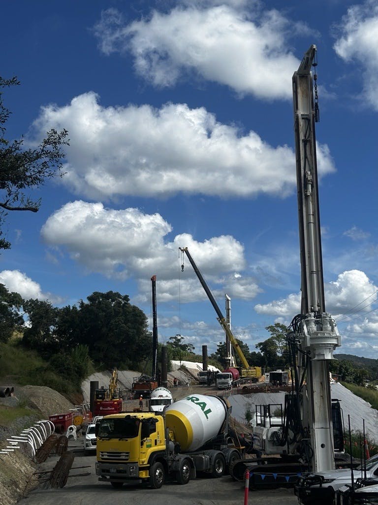 Progress on Black Mountain - heavy machinery arrival April 2024