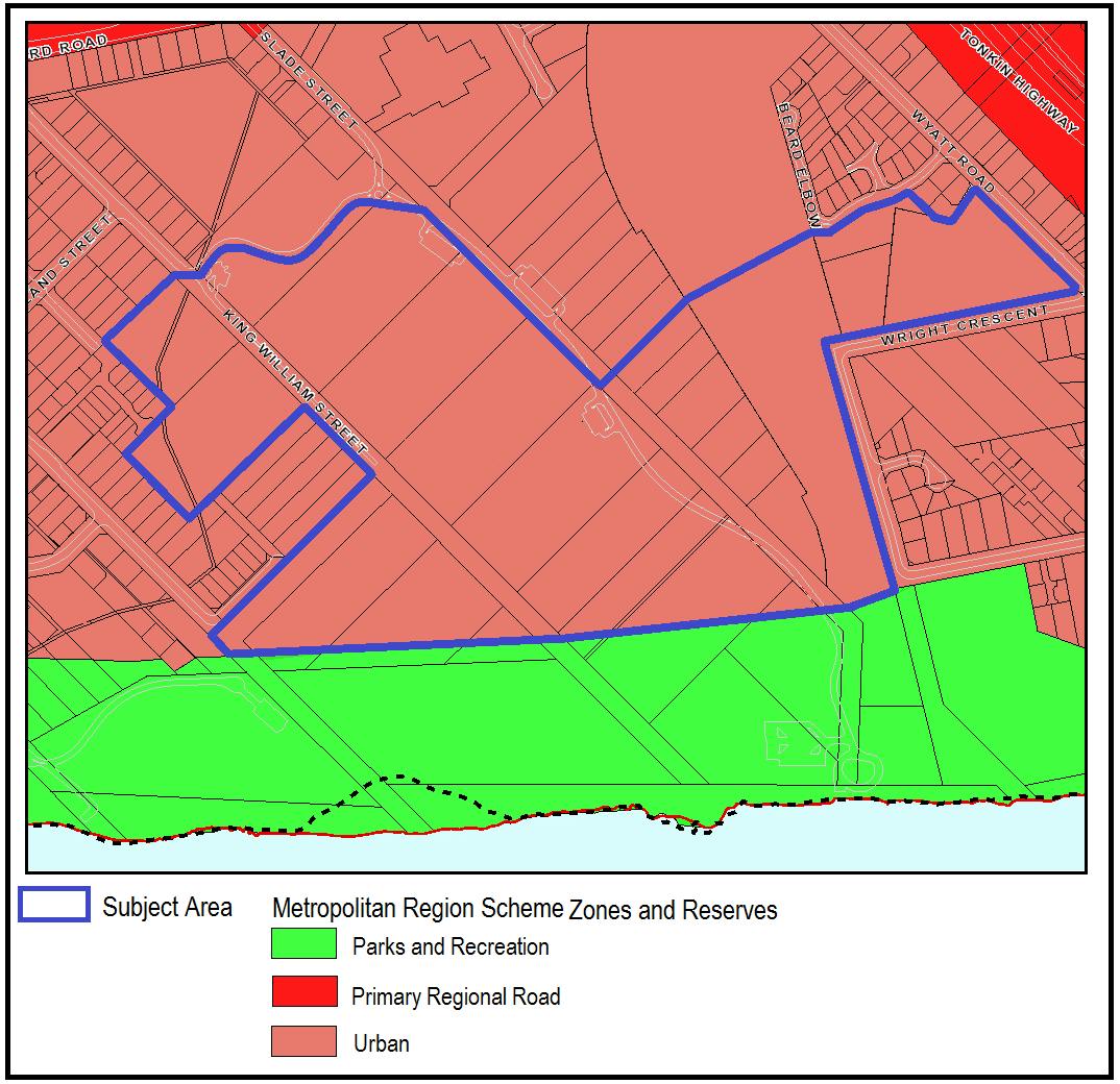 Existing MRS Zoning Map