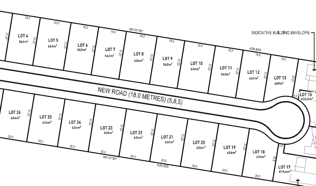 Streets and houses in Cessnock