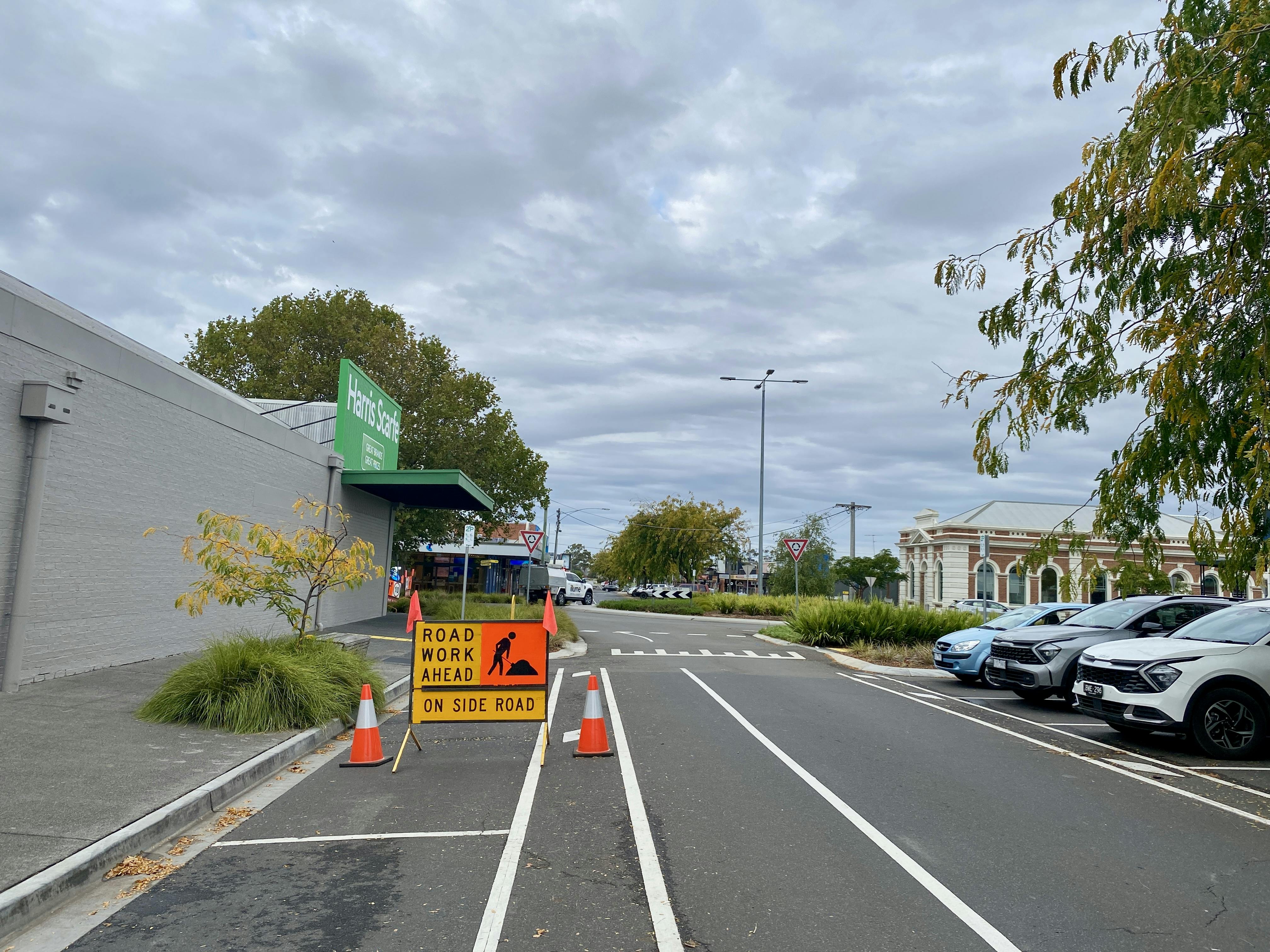 Nicholson Street works - 17 April 2024