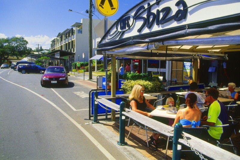Kingscliff Central Park would link the beach with the town's restaurants and cafes.