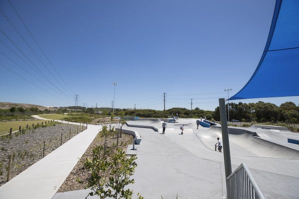 Greenhills Skate Park located within the proposed Marang Parklands