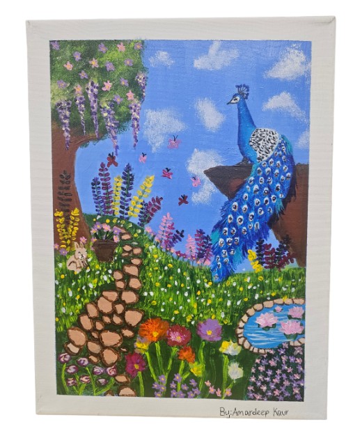 Amardeep Singh - The Peacocks Secret Garden