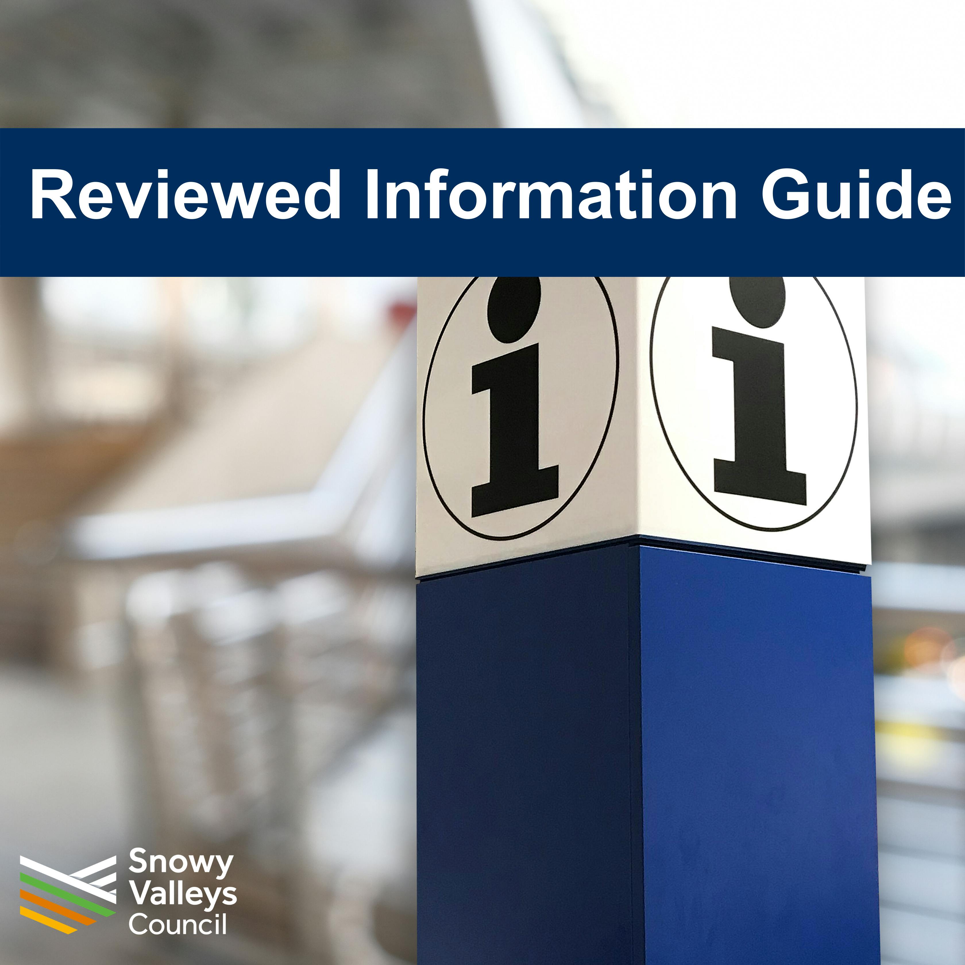 Reviewed Information Guide