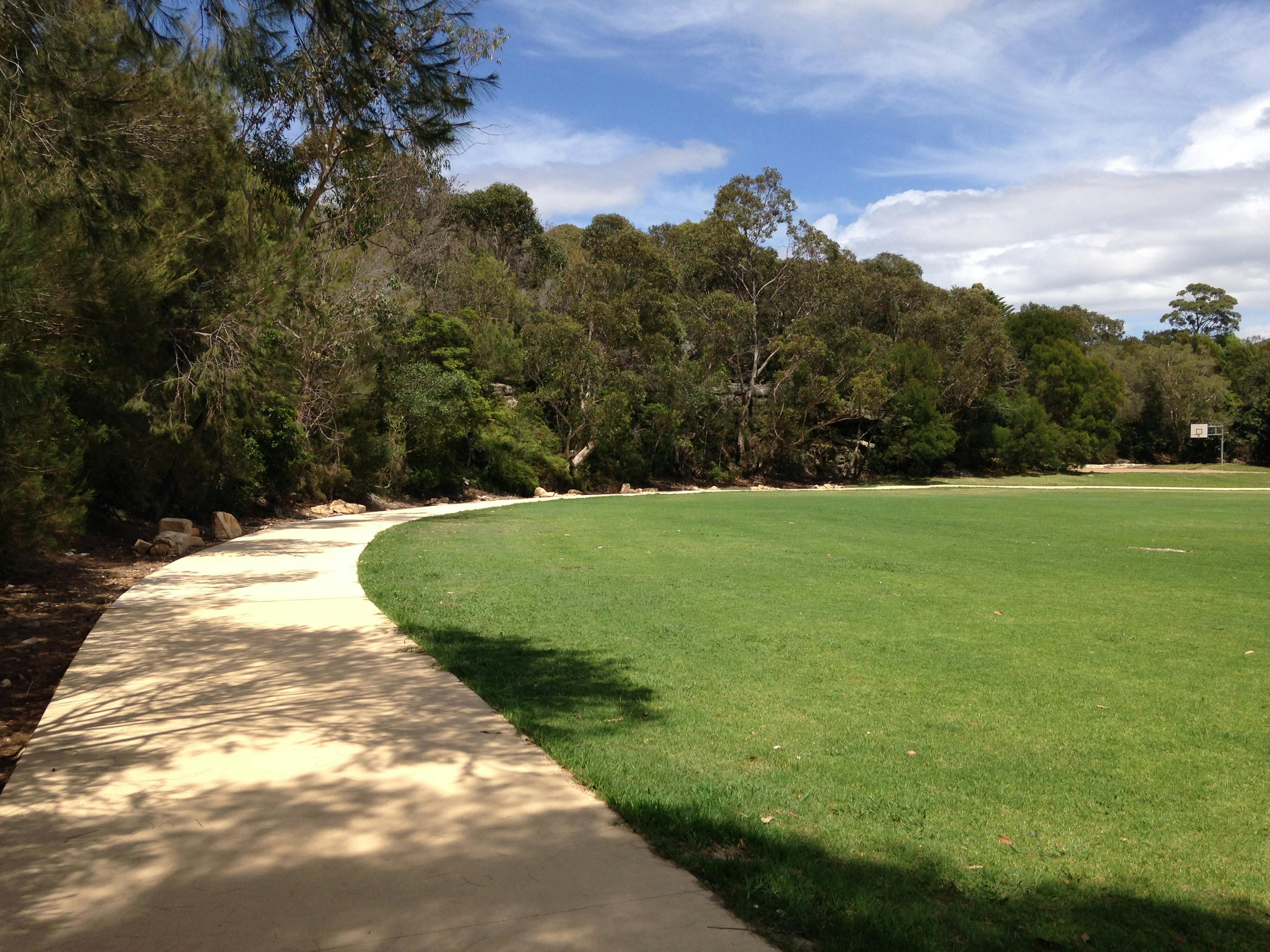 Castle Cove Park - Existing Connection Path