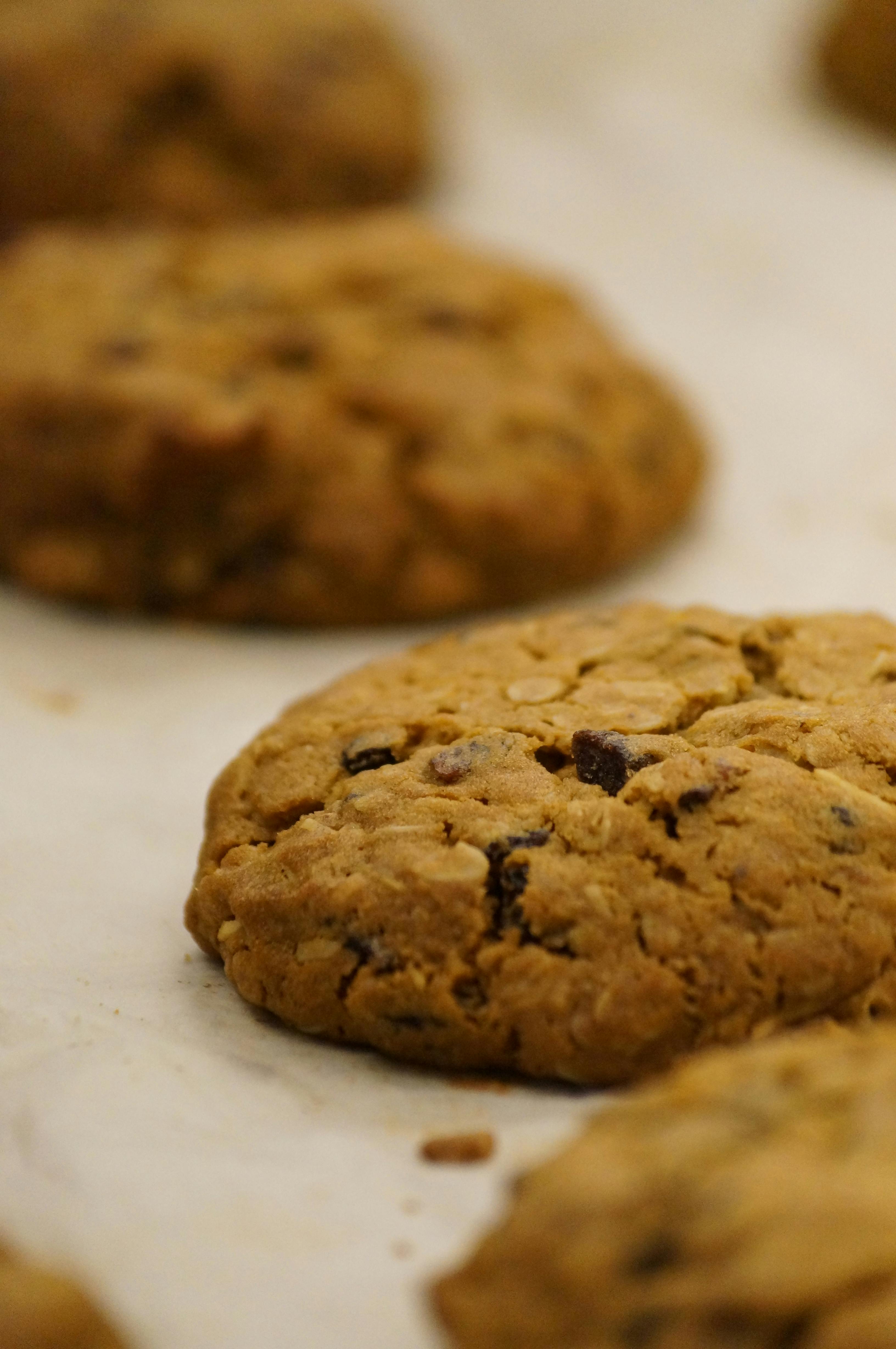 Freshly baked handmade cookies out of the Whisk and Pin oven in katoomba. www.whiskandpin.com.au 