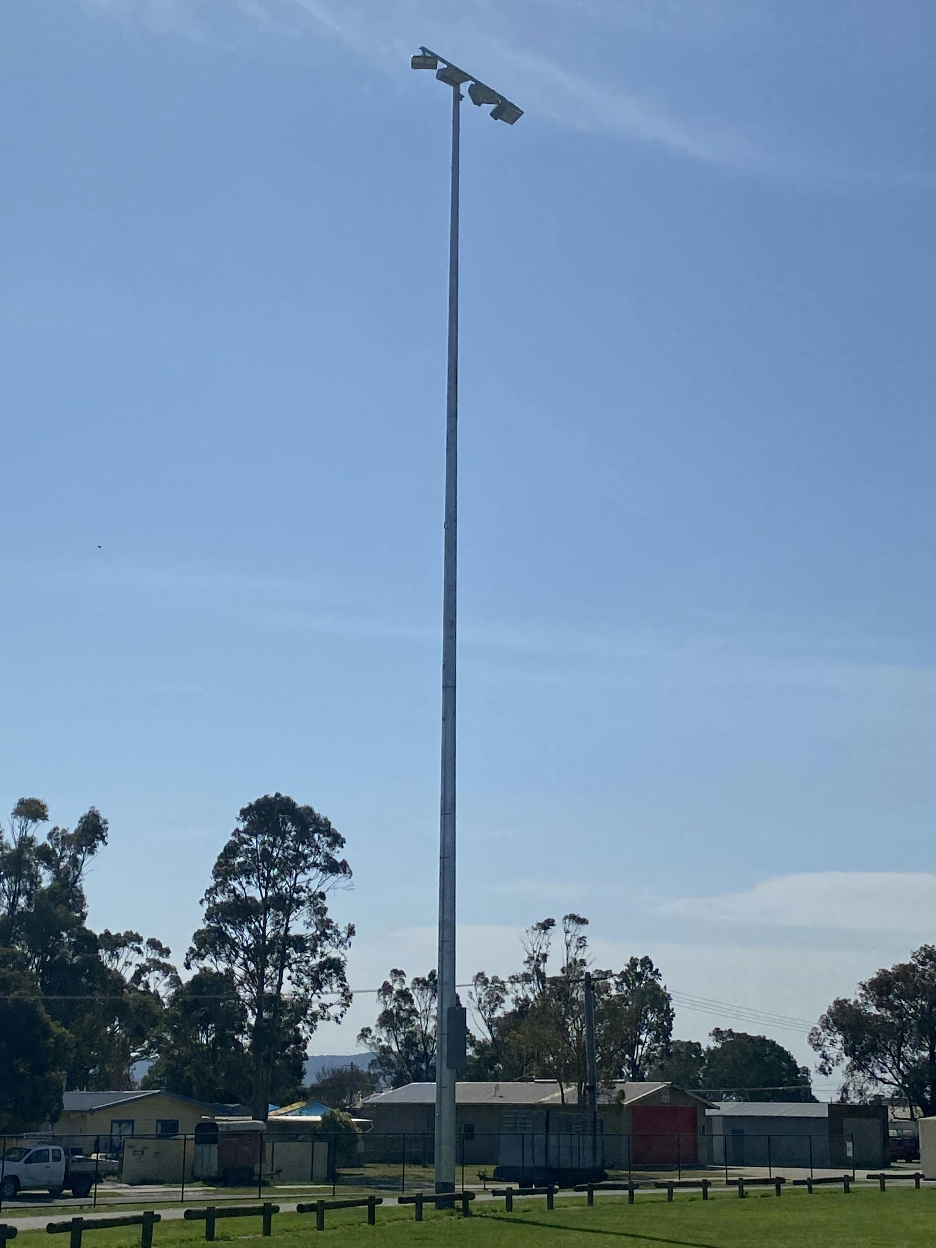 New lights installed - project complete.