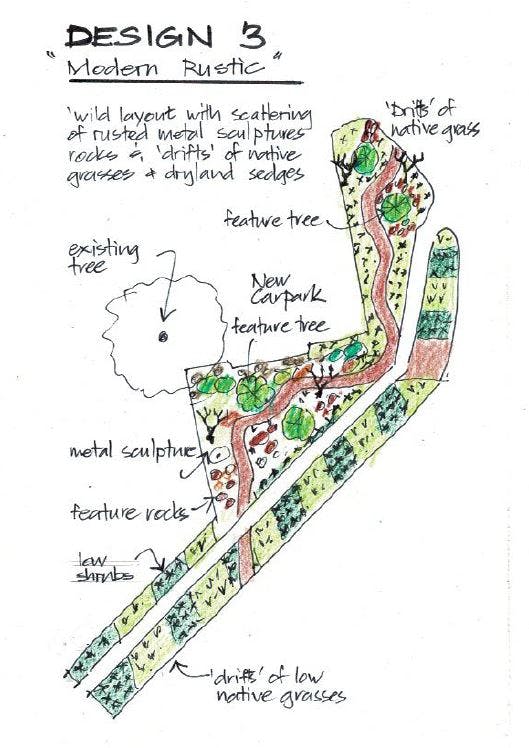 Design Three - Modern Rustic