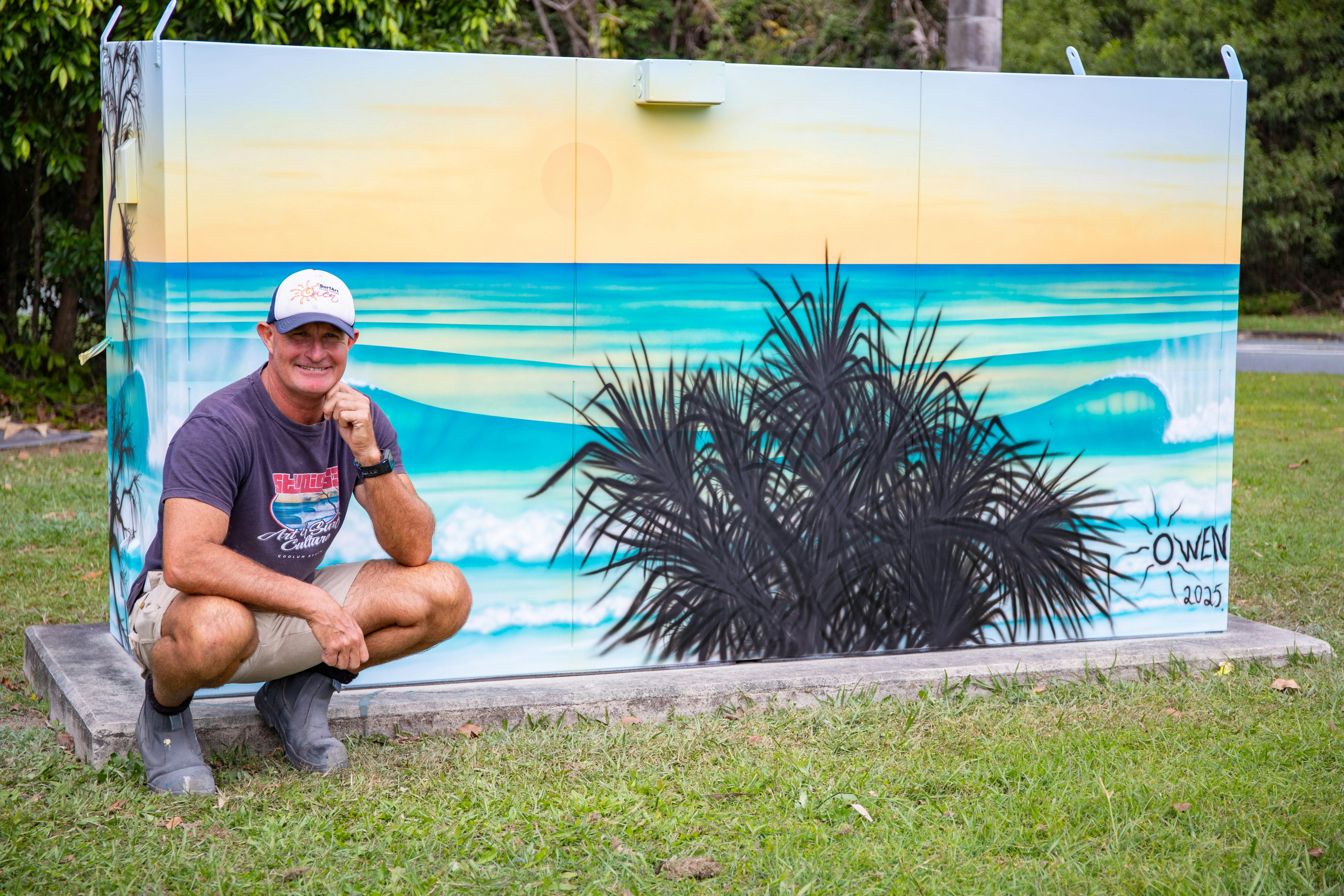 Owen's finished artwork