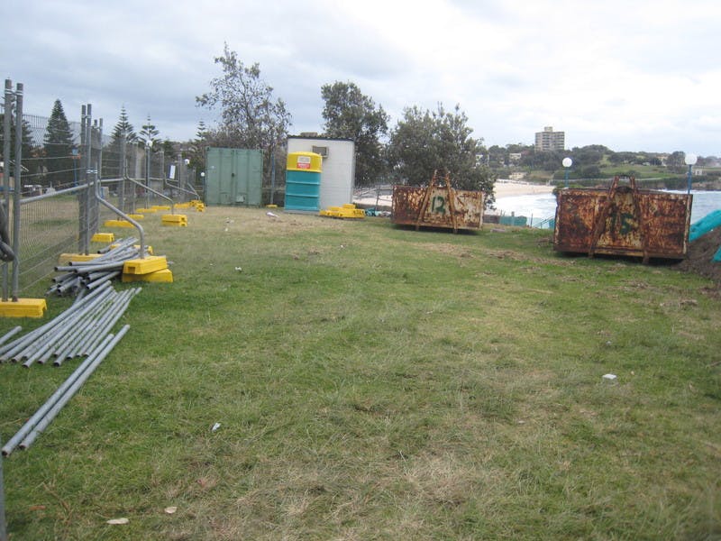 Construction of Fallen Lifesavers Memorial