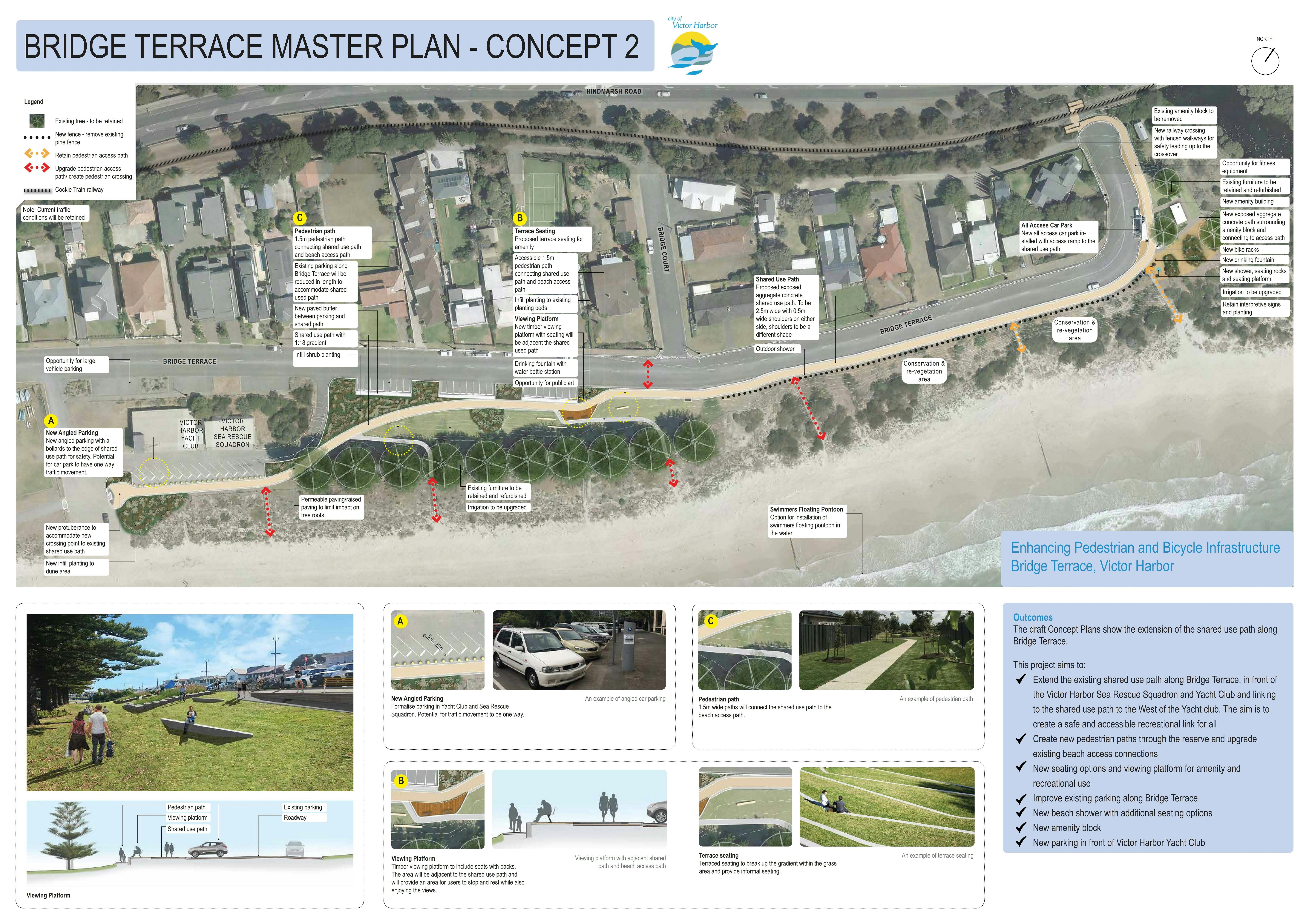 Concept 2 - Bridge Terrace Master Plan