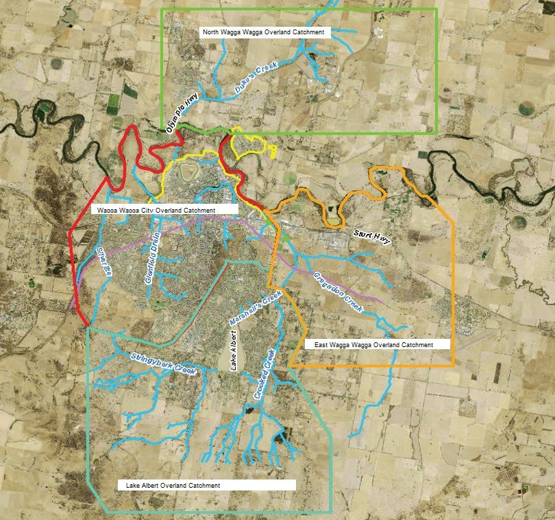 Major Overland Flow Floodplain