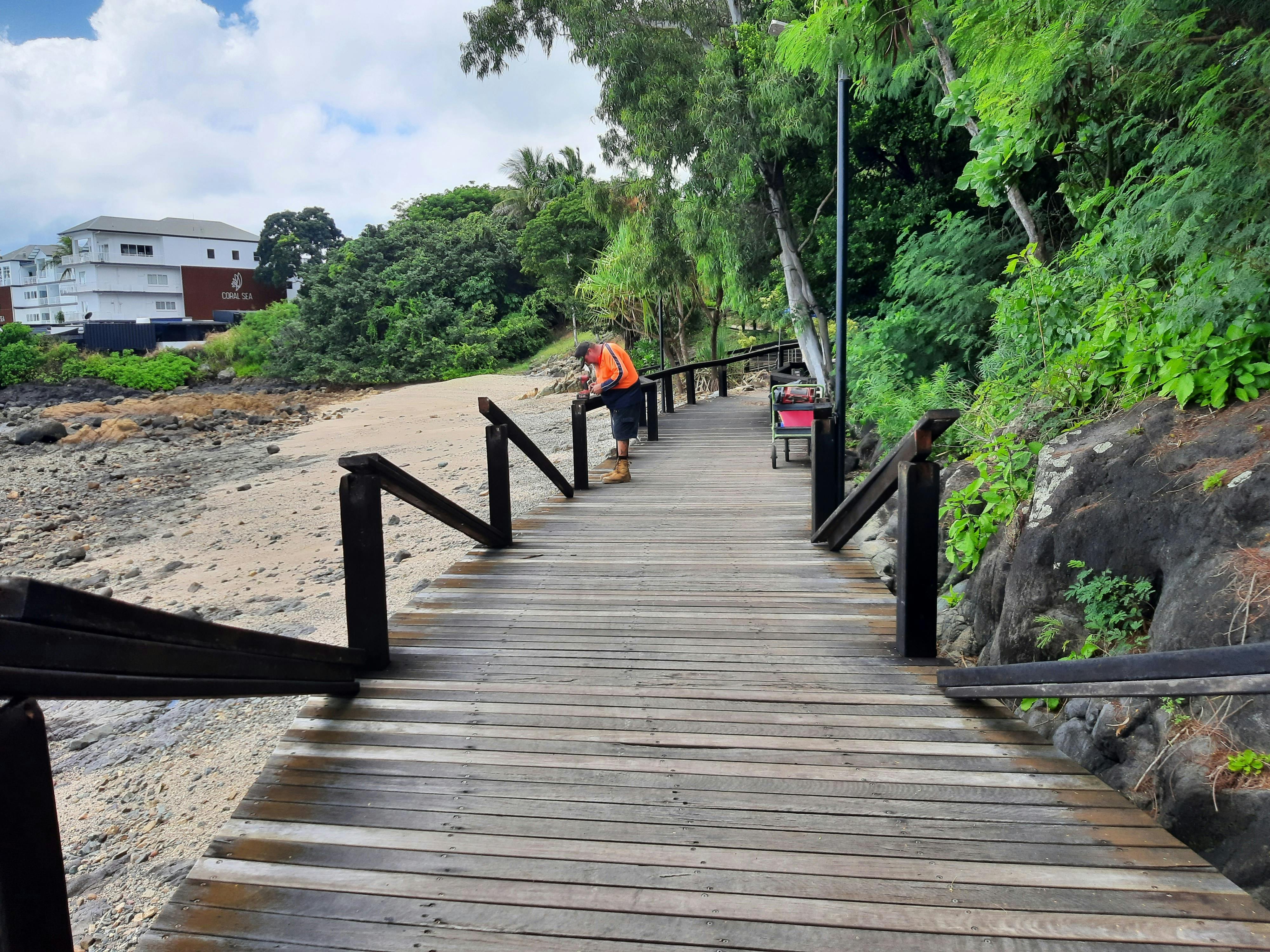 Stage 1 Boardwalk upgrade Week 1