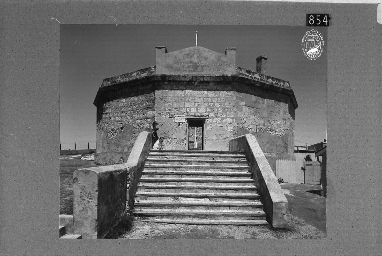LH000854: 'View of Round House before restoration'