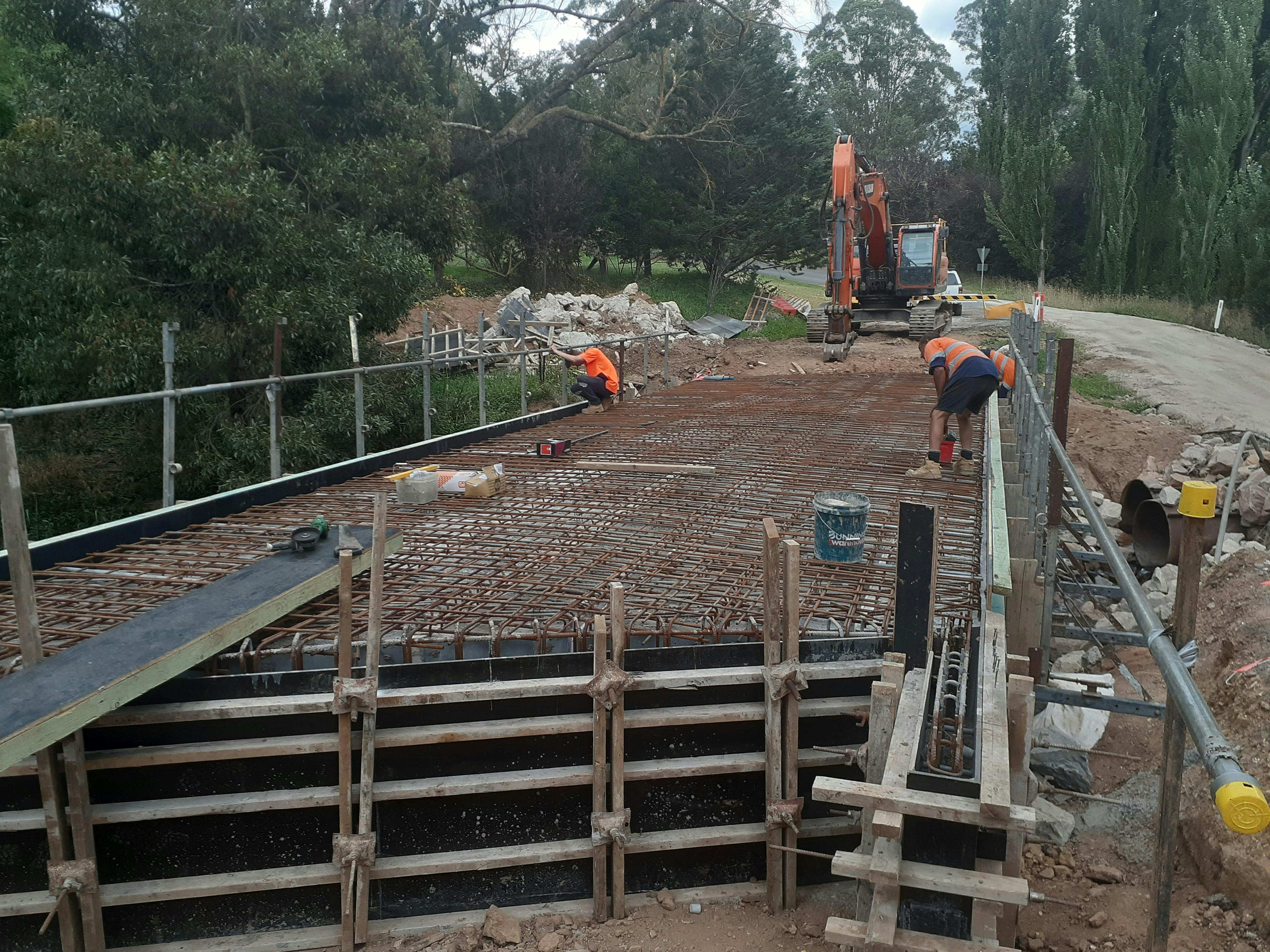 Morass Creek Bridge on Little River Road, Ensay North