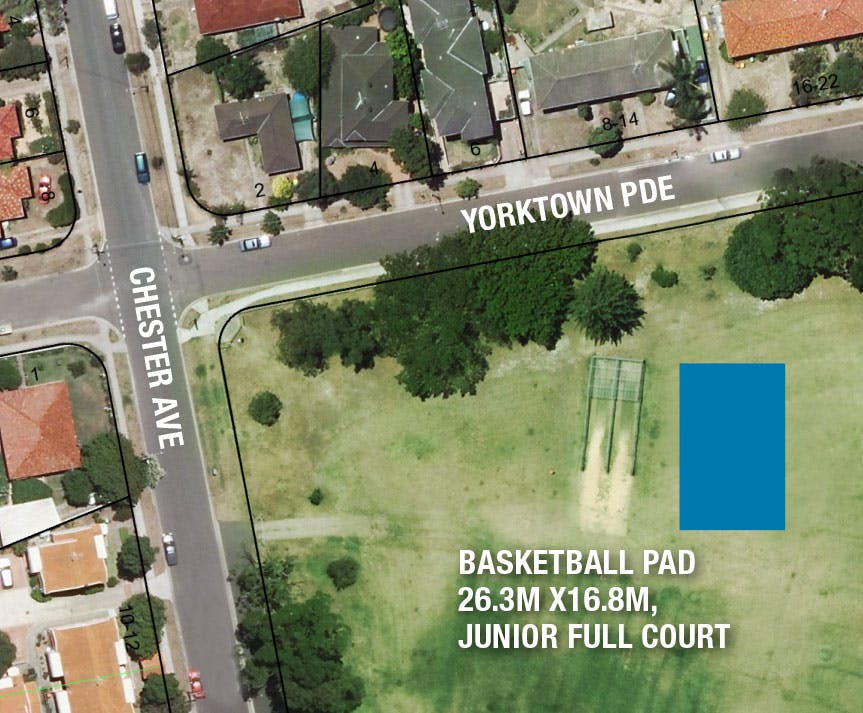 Location for the new court