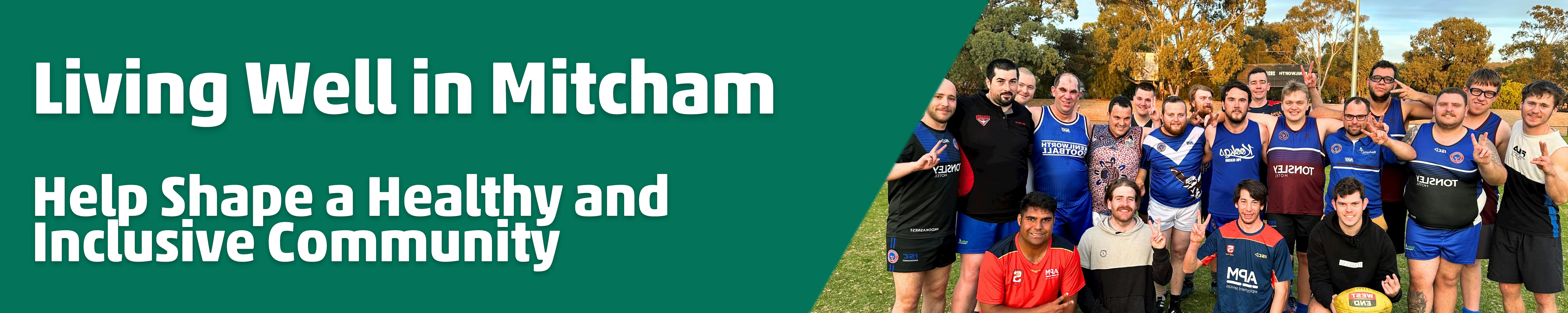 Page title banner that features a photo of the Kenilworth Football Club Football Team