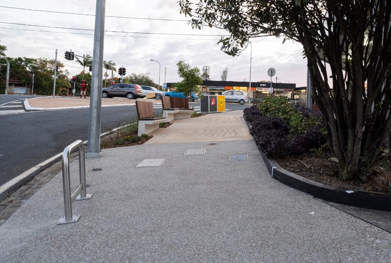 Looking west along Stanworth Rd - AFTER