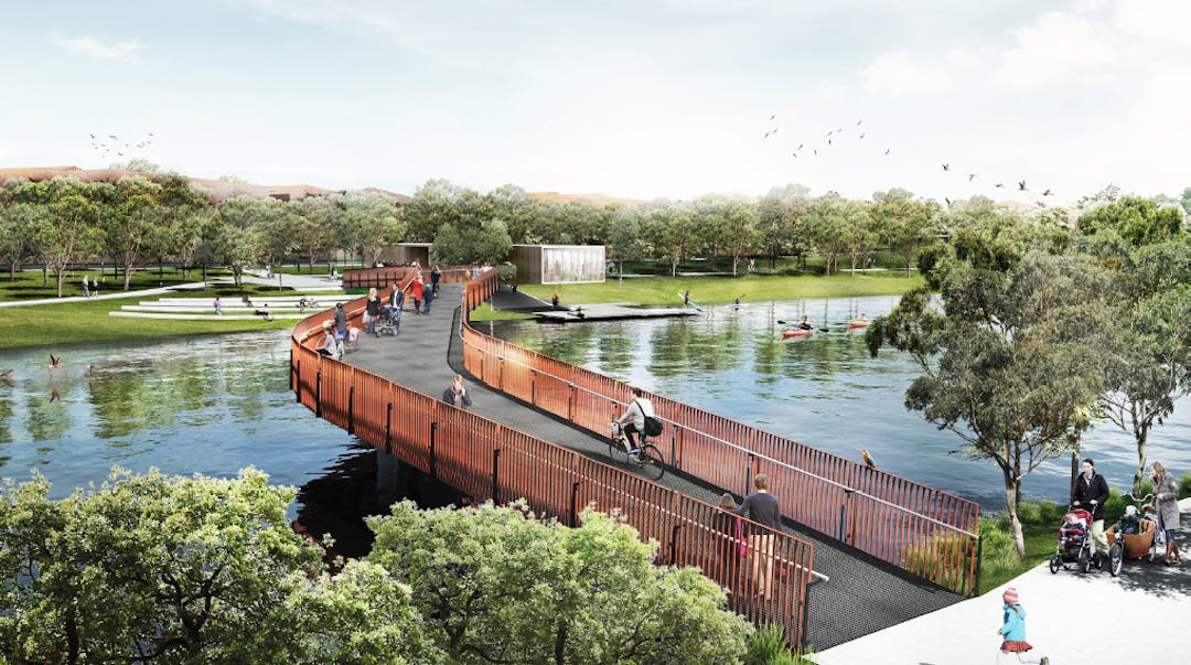 Ewen Park Lang Road bridge