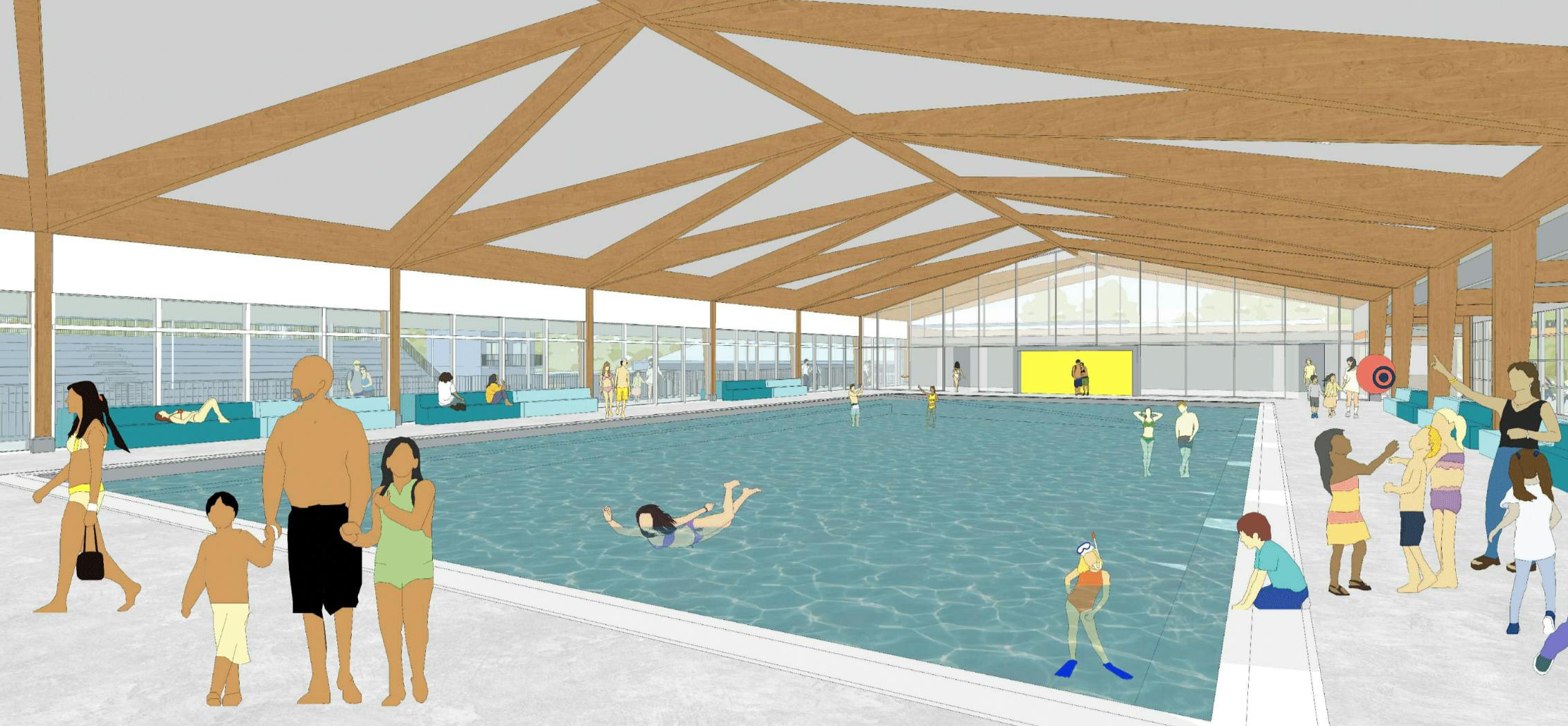 Inside view of proposed new pool  (Concept design) 