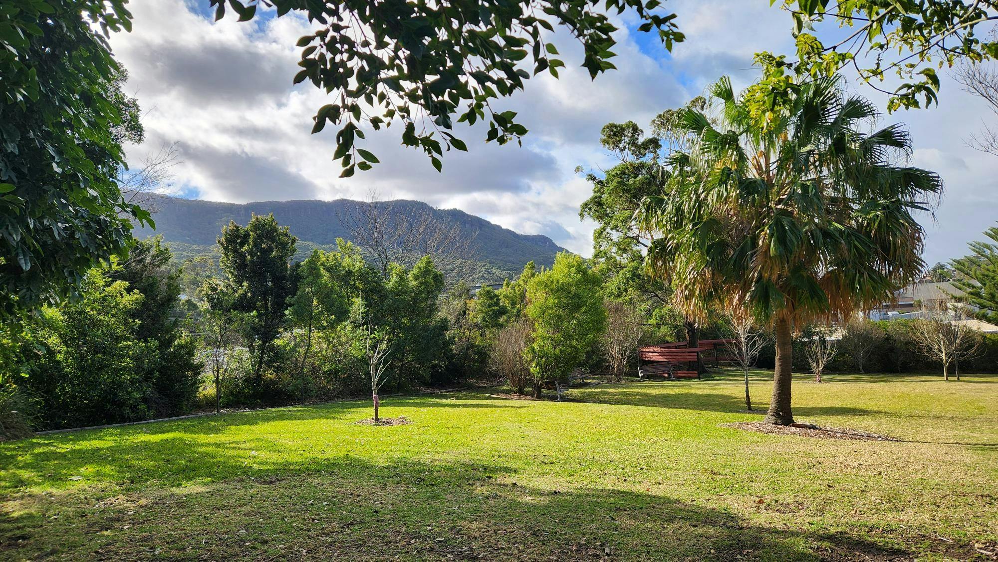 JW Jackson Park looking north-west