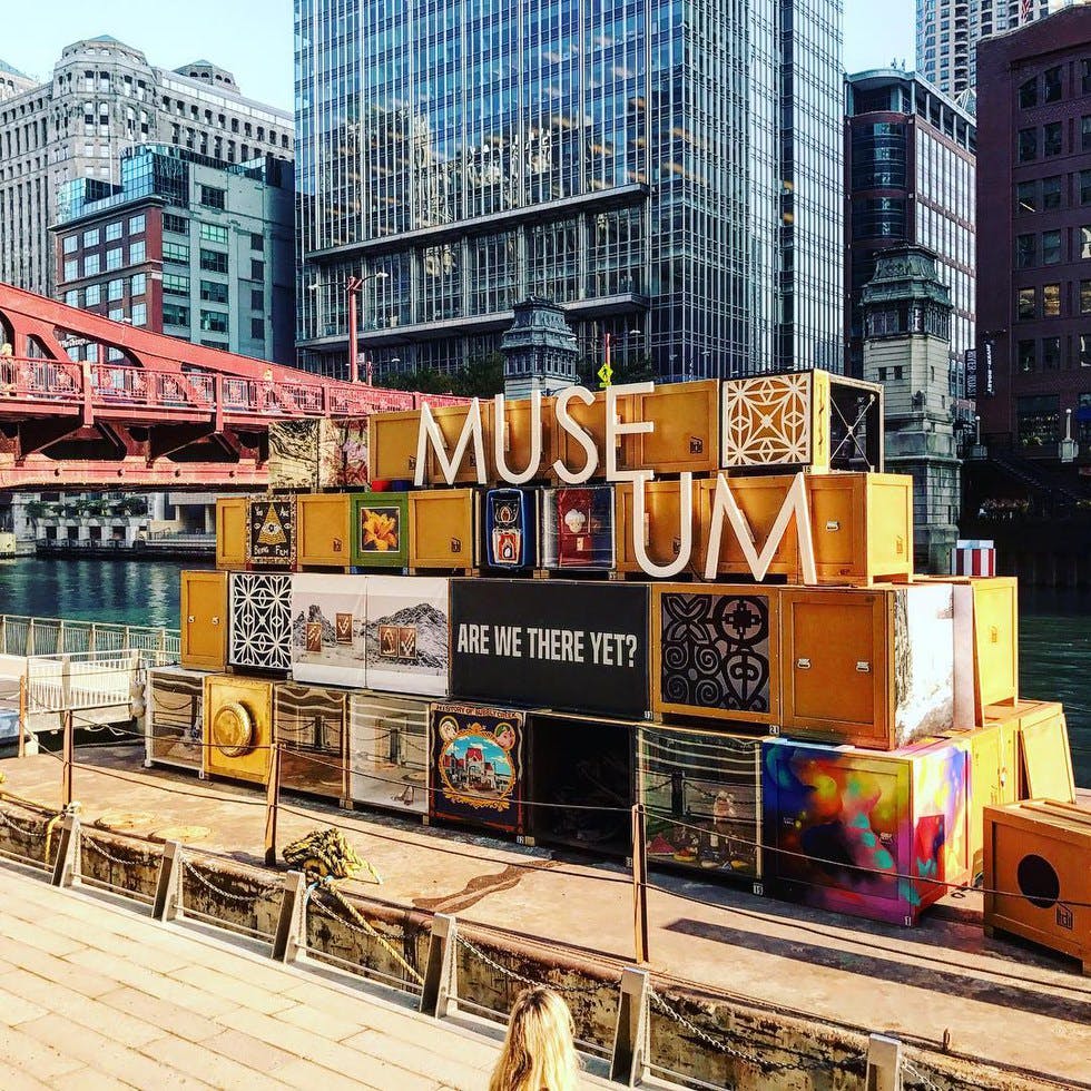 Floating Museum Image Credit The Floating Museum Chicago Riverwalk