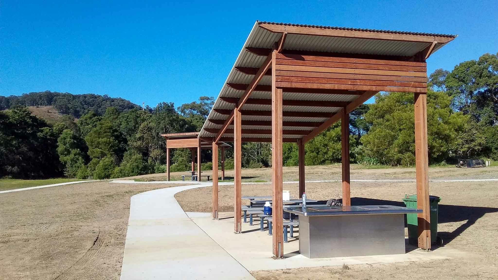 Barbecue shelter