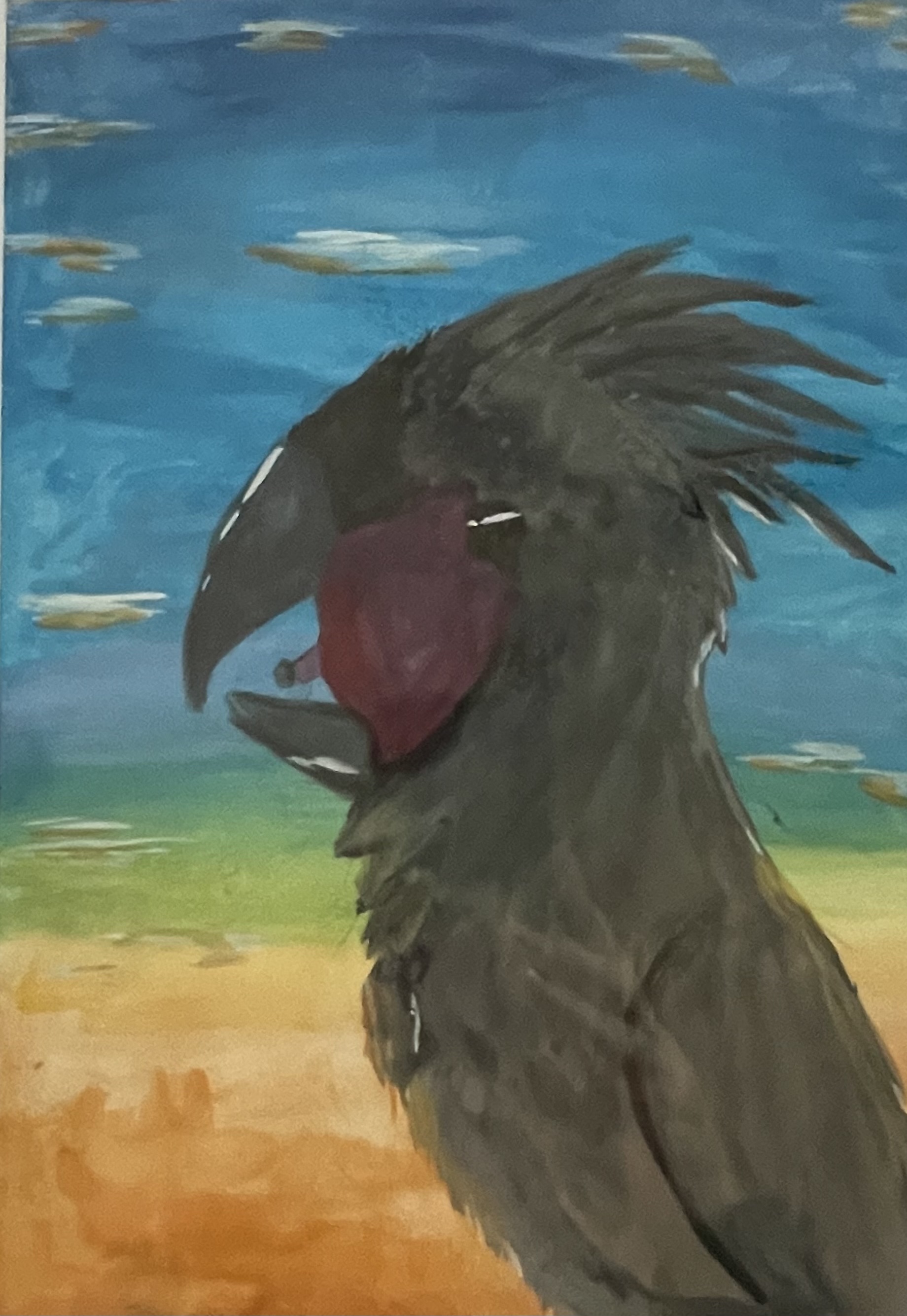5 - Adelaide Allison - Pete the Palm Cockatoo