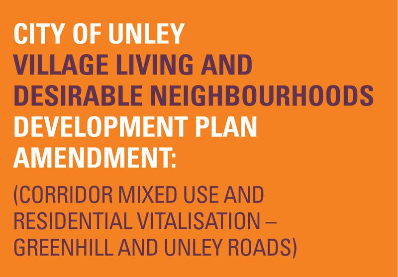 Unley Development Plan Amendment