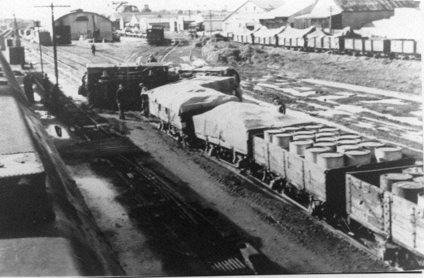 7 I45 Raiway Yards 1950