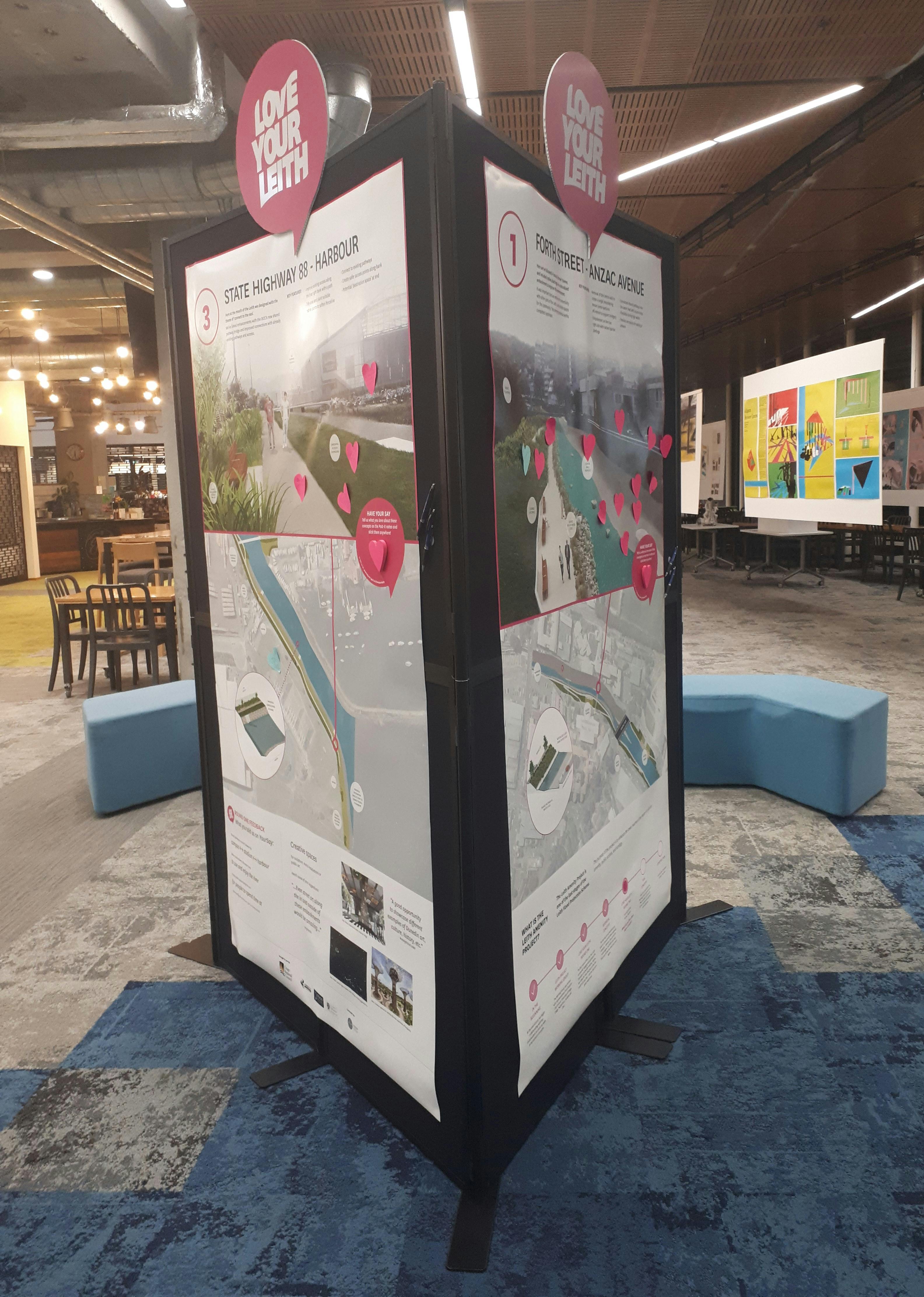 Love Your Leith Interactive Display