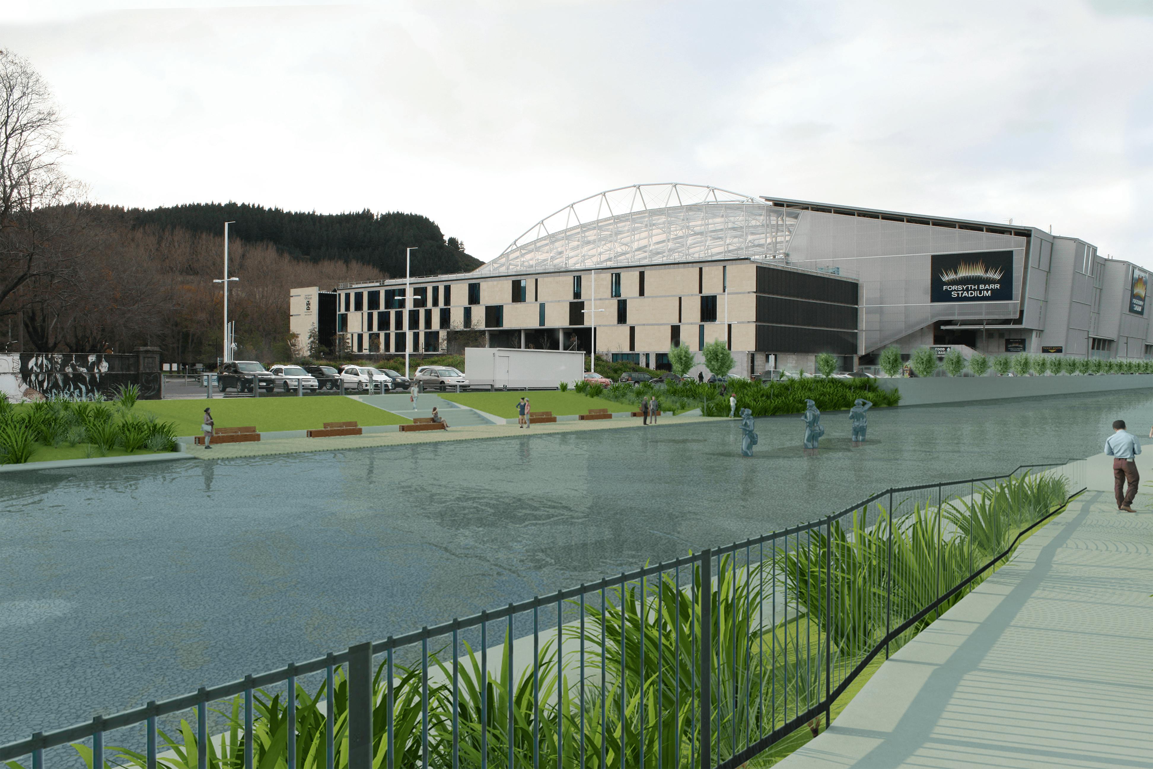 Anzac Av - SH88 photorealistic view