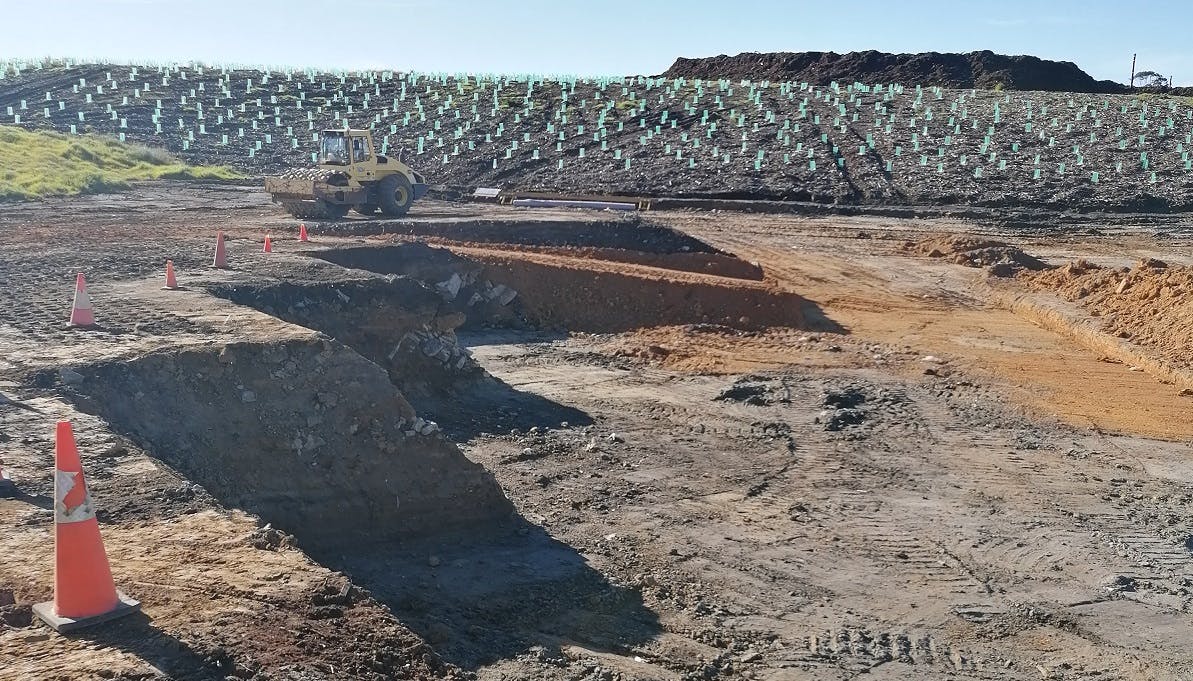 Lakes Entrance Transfer station saw tooth - 22/7/2021