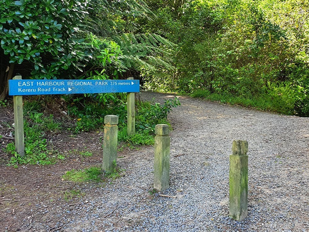 East Harbour Regional Park Sign