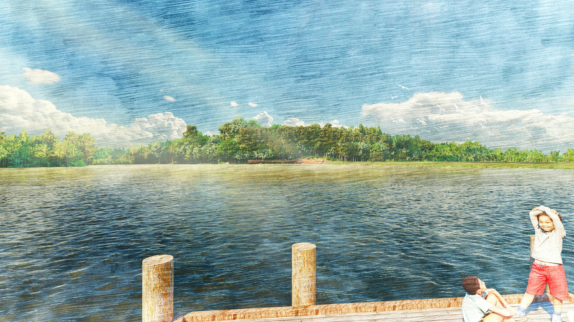 Pedestrian Bridge Looking North.jpg