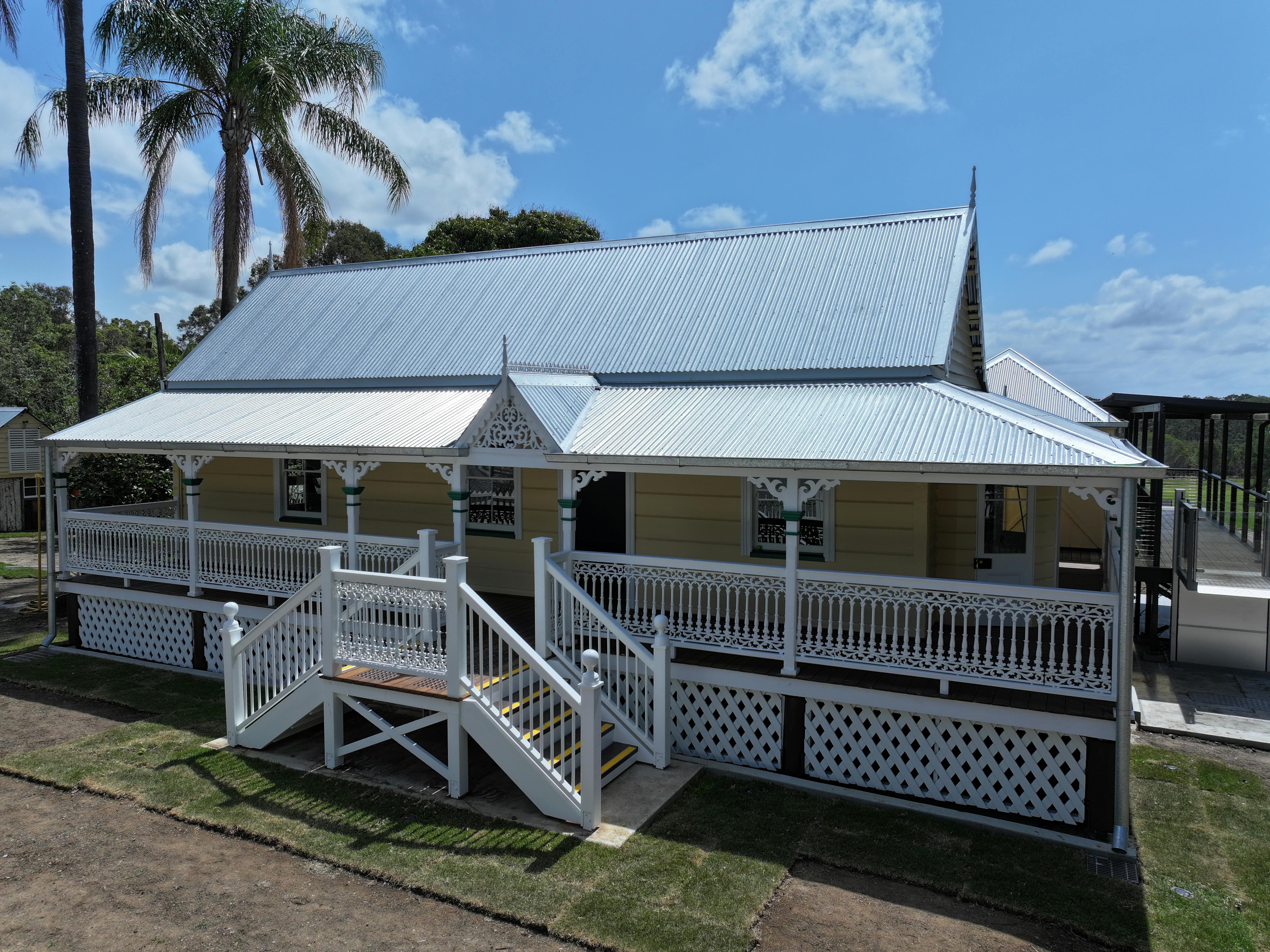 Willards Farmhouse - restoration nearing completion