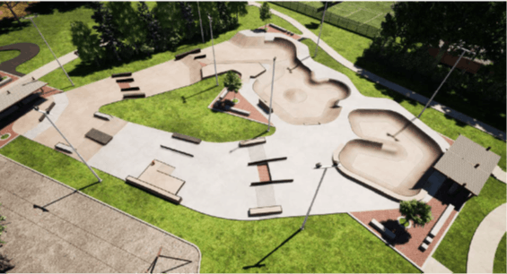 Boongaree Pump Track and Skate Park Concept