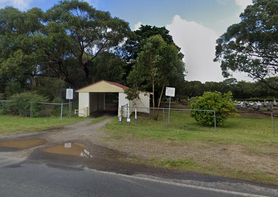 Entrance portico prior to it being damaged