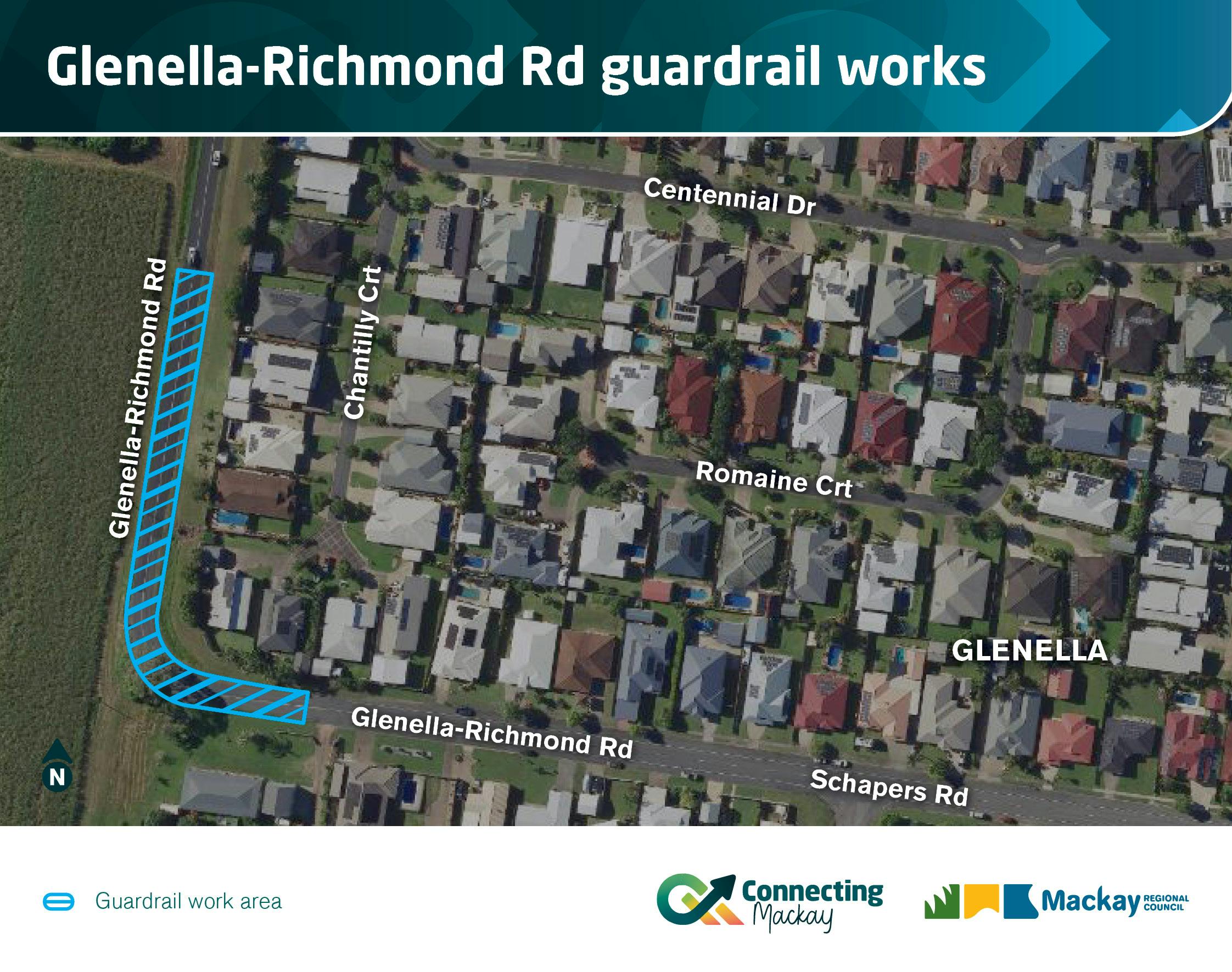Glenella-Richmond Rd Guardrail map .jpg