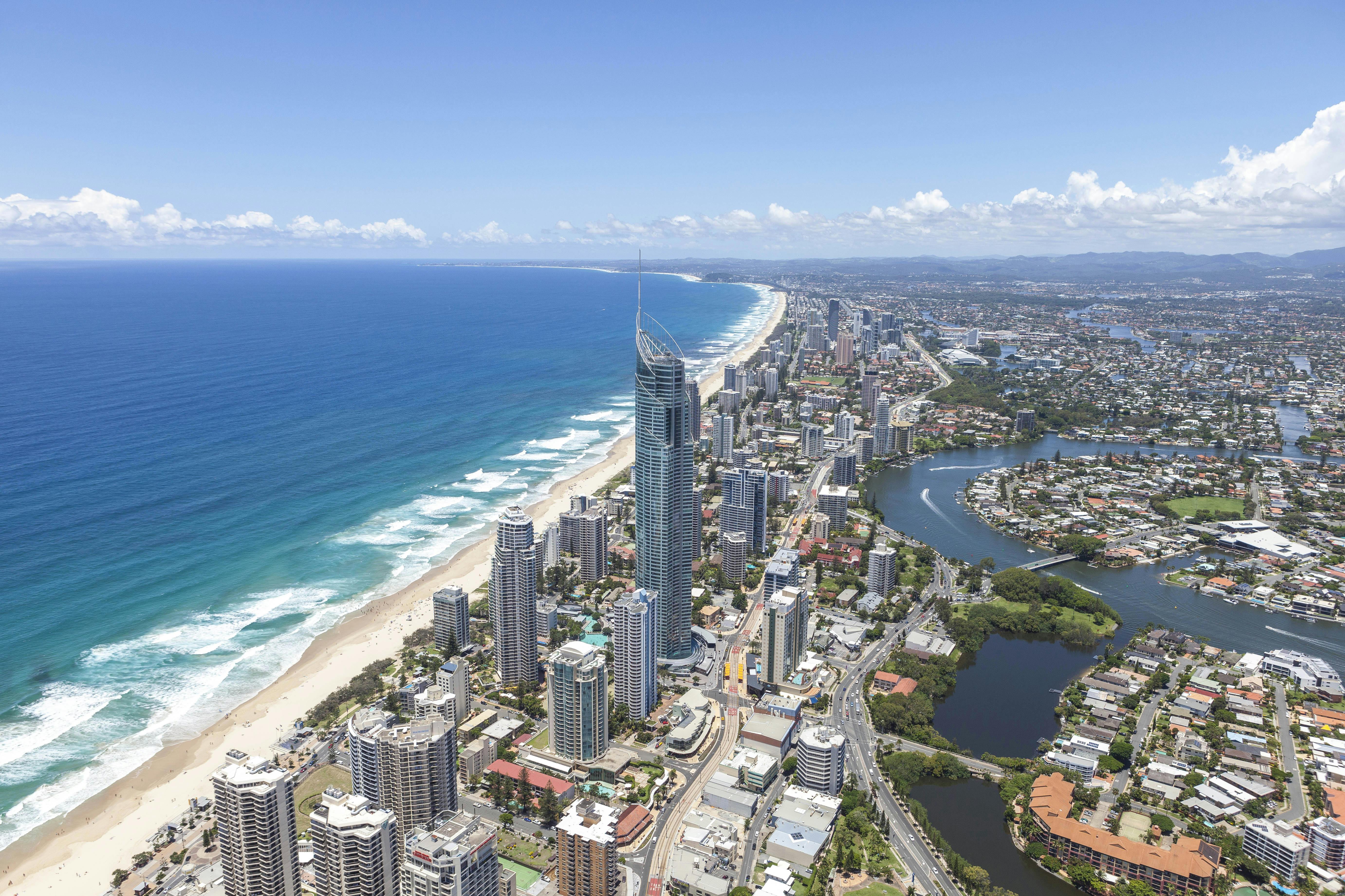 View of the Gold Coast from SkyPoint