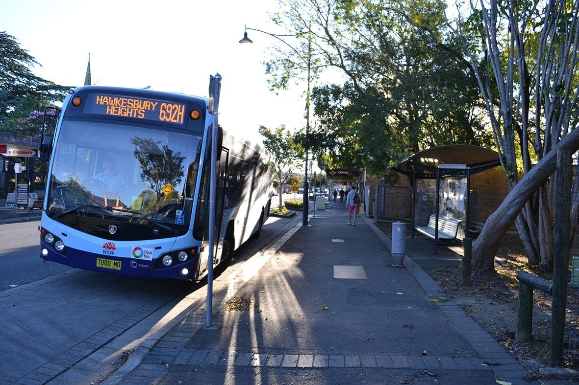 Macquarie Road bus stop