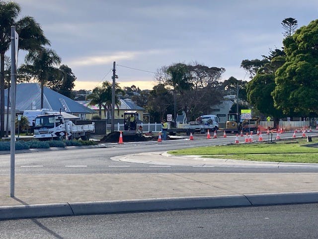 Myer Street - Works Commenced - 24 July 2024