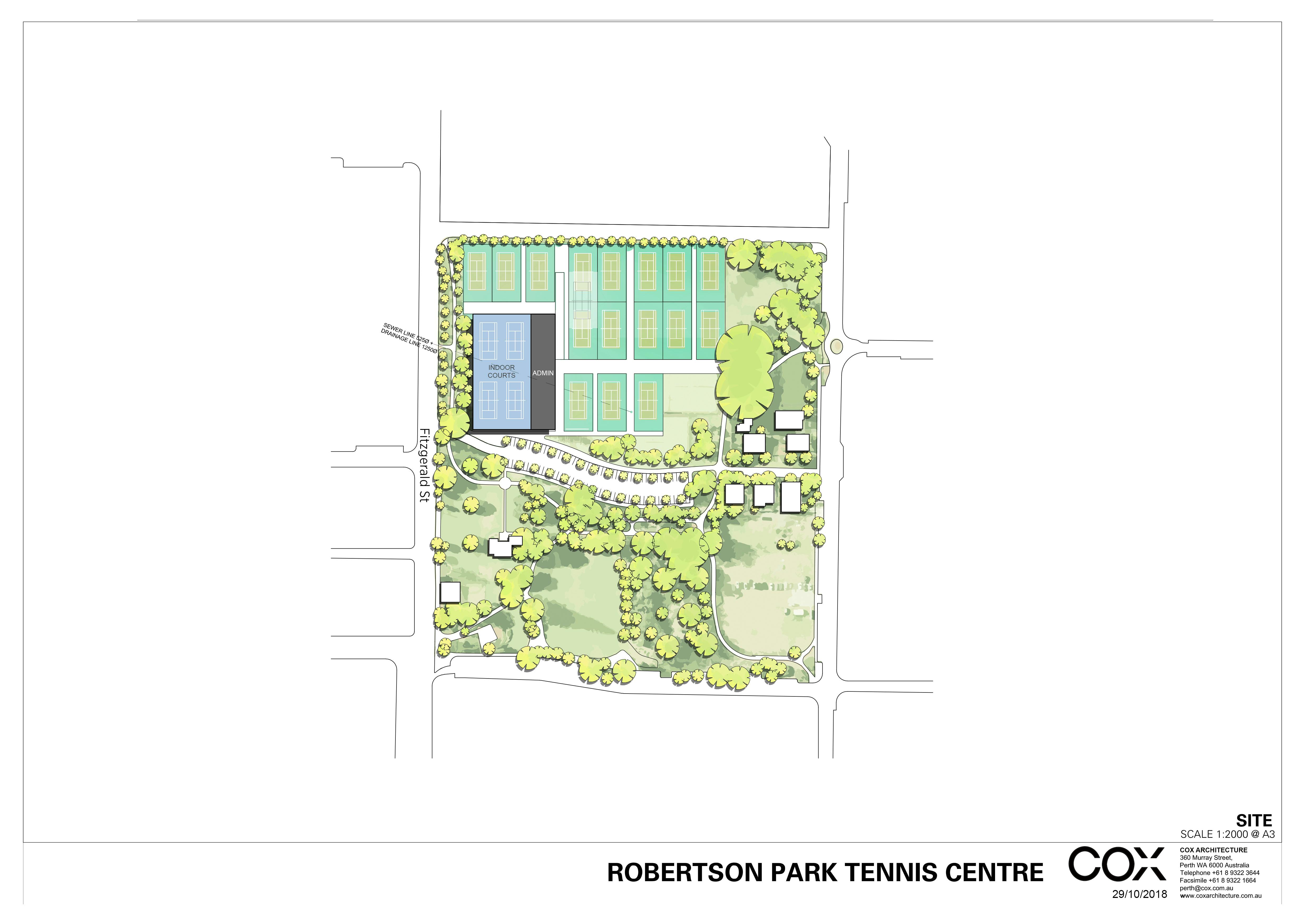 Robertson Park Tennis Centre