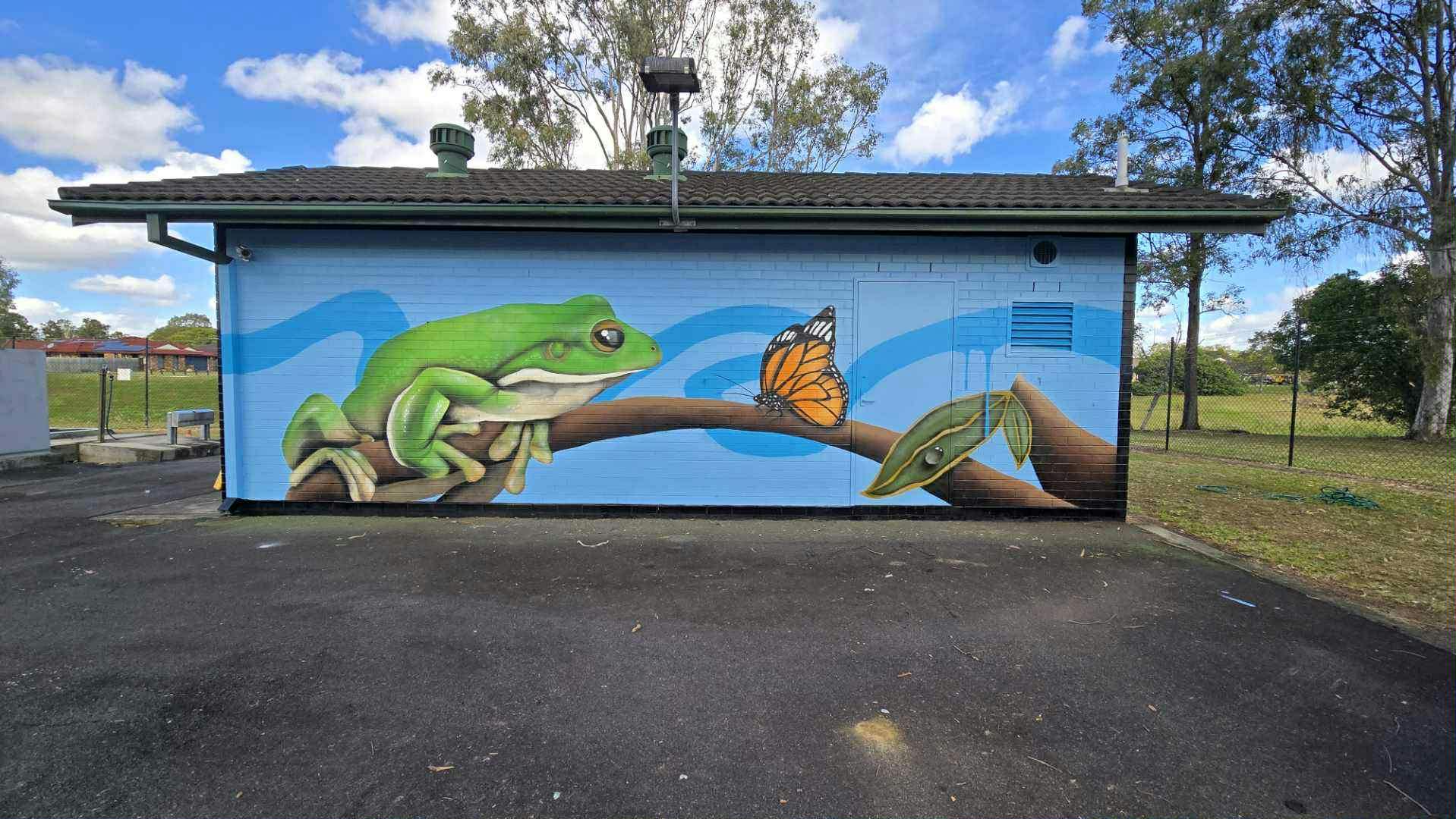 Front side - finished