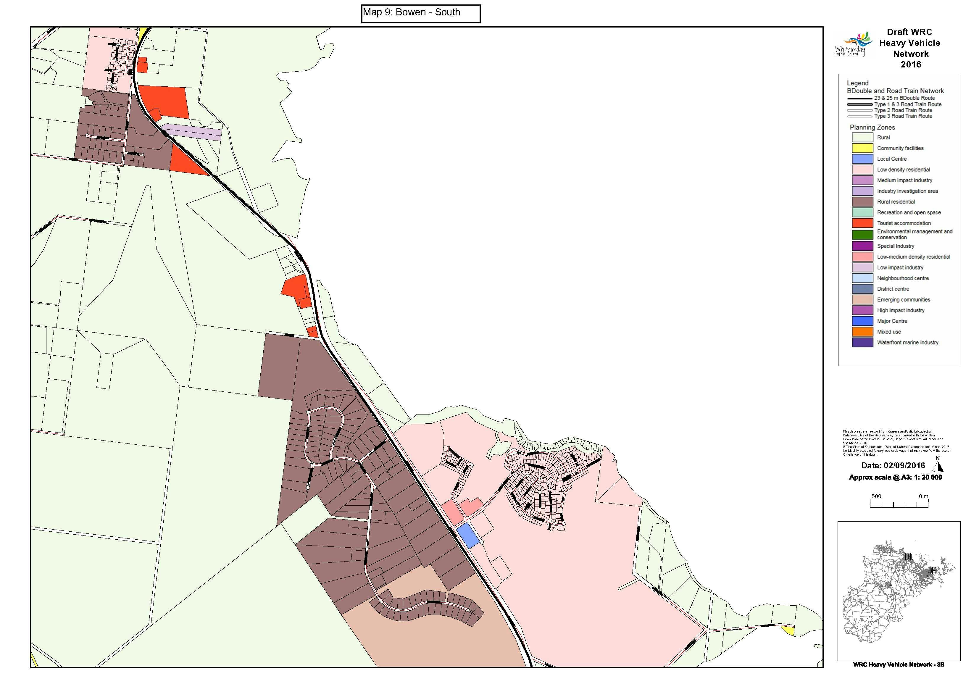 Map 9 - Bowen South