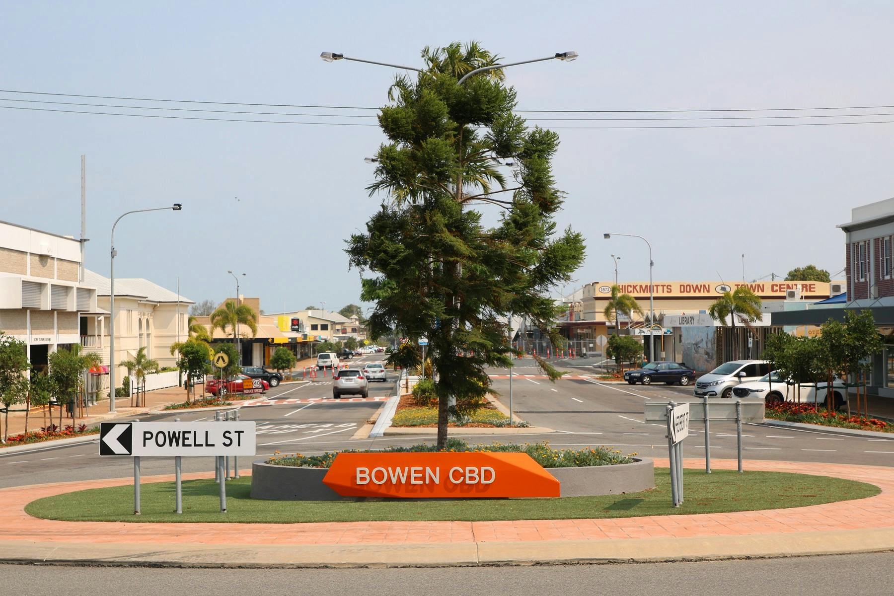 Wayfinding sign, Herbert Street