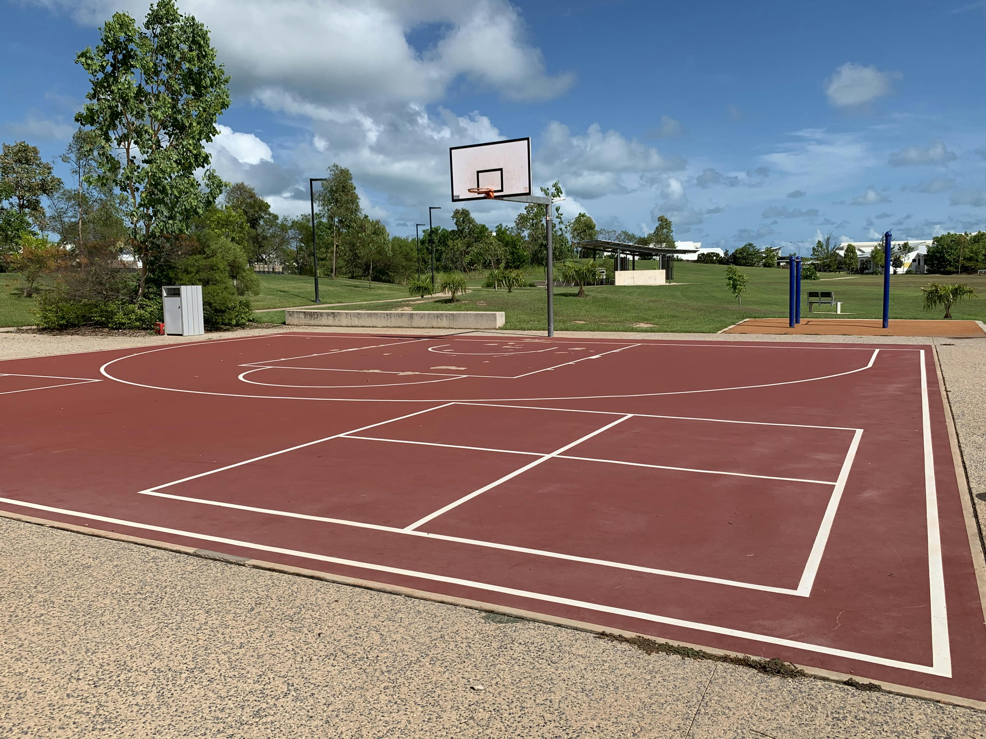 Ted Rowe Park Basketball Court.JPG