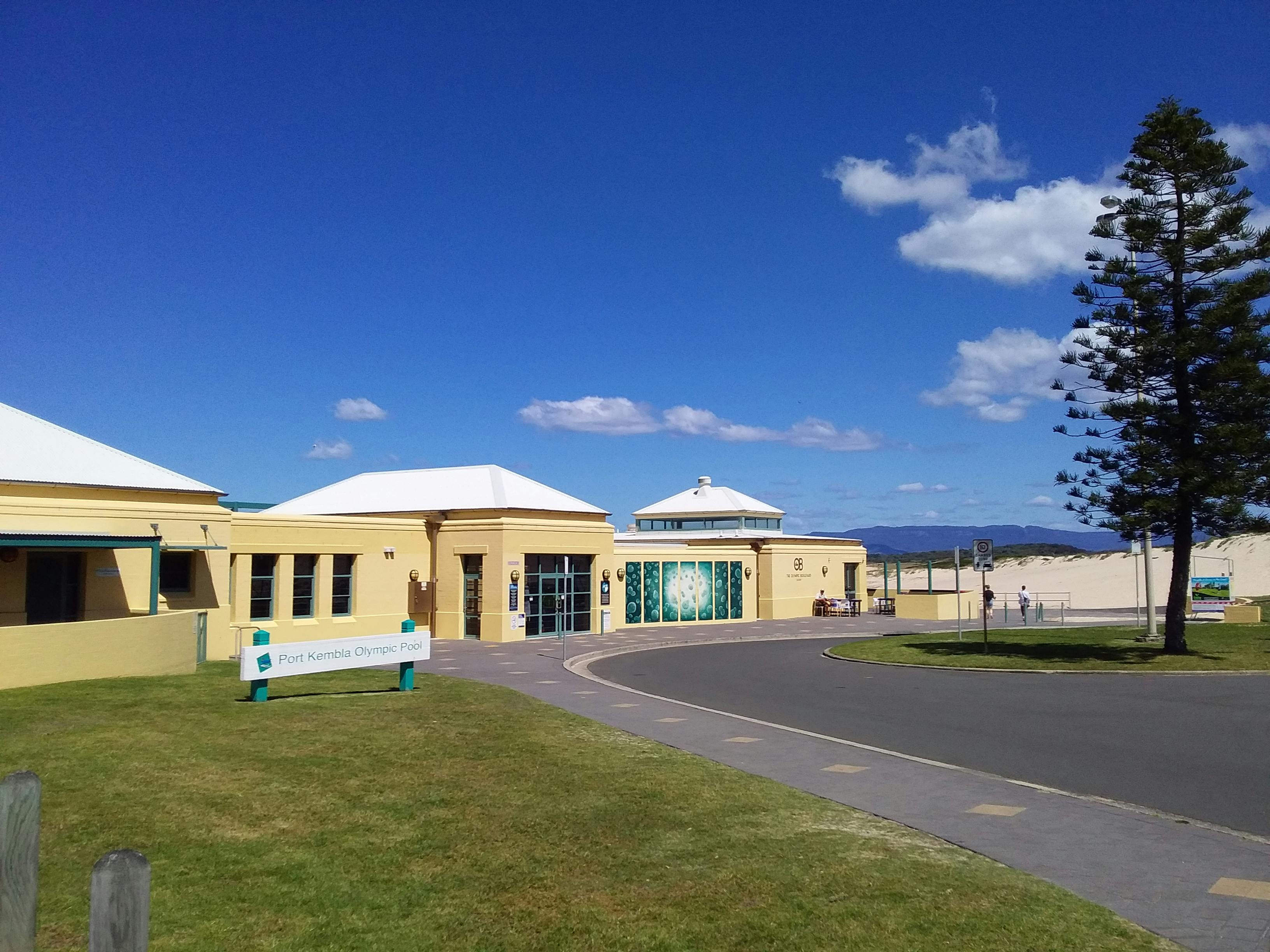 Port Kembla Pool entrance