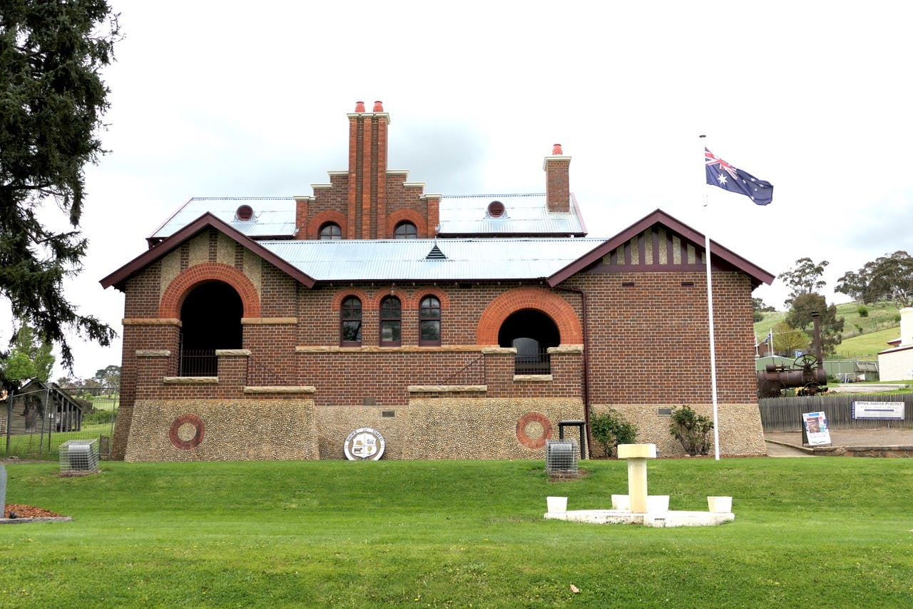 New courthouse, after conservation works, Omeo, Oct 2022